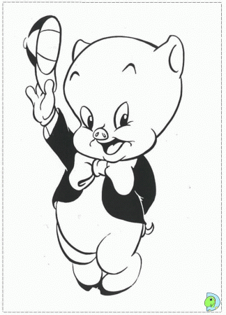 porky pig Colouring Pages (page 2)