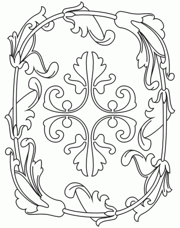Coloring Pages patterns and designs | download free printable 