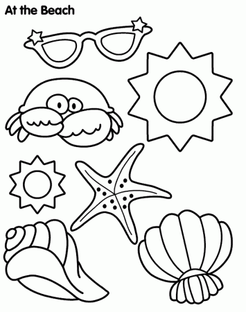 Summer Coloring Pages To Print 9 | Free Printable Coloring Pages