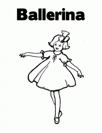 Ballerina | Coloring