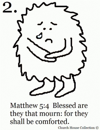 Church House Collection Blog: The Beatitudes Coloring Page For The 