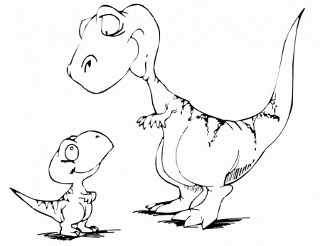 Dinosaur Coloring Pages