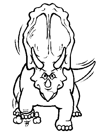 Cartoon Dinosaur - How to and Coloring Pages | Dinosaurs Pictures 