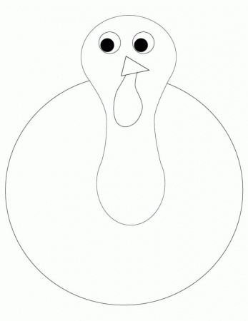 Turkey Drawing Outline Images & Pictures - Becuo