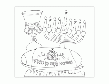 Hanukkah Coloring Pages For Kids Free Printable Coloring Sheets 