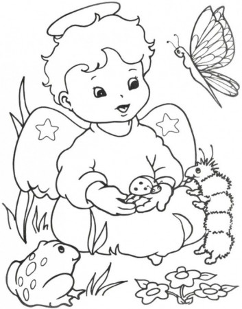 Angels Coloring Pages 203125 Charlie And The Chocolate Factory 