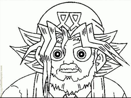 Coloring Pages Color Solomon (Cartoons > Yu-Gi-Oh) - free 