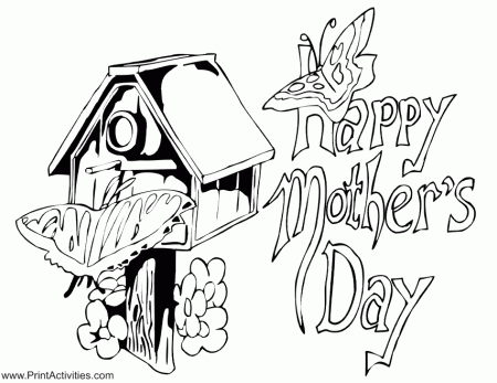 Mother's Day Coloring Pages, Coupons and Activities : Let's Celebrate!