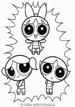 PowerPuffGirls026 - Printable coloring pages