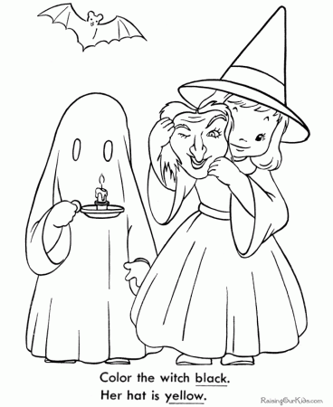 These Free Printable Halloween Ghost Coloring Pages Provide Hours 