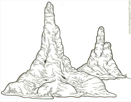 mound Colouring Pages