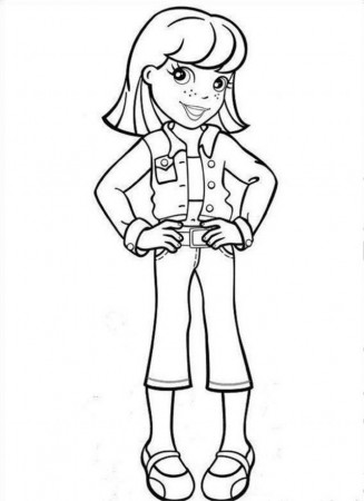 Print Or Download Polly Pocket Free Printable Coloring Pages No 3 