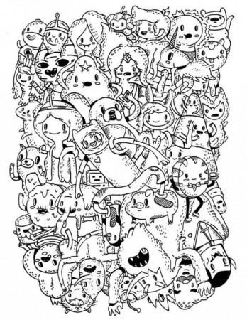 Adventure Time Coloring Pages For Kids Id 41859 Uncategorized 