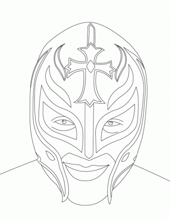 WWE images Colouring Pages