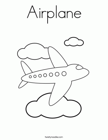 airplane coloring pages 2 airplane coloring pages | Inspire Kids