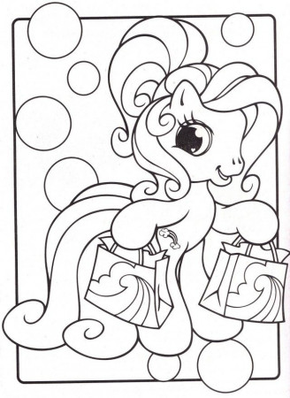 Free Printable My Little Pony Coloring Pages For Kids Little Pony 