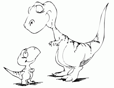 Dino Coloring Pages - Free Printable Coloring Pages | Free 