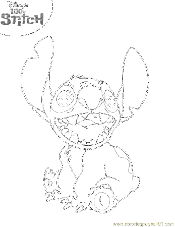 Lilo And Stich Coloring Pages
