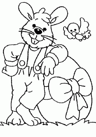 Rabbit Coloring Pages 2 | Coloring Pages To Print