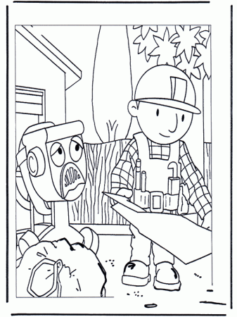 2014 Bob the Builder coloring pages