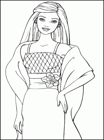 Barbie - coloring books to print and free download