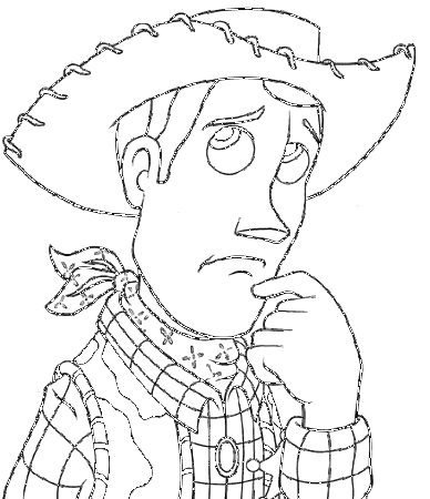 Coloring Page - Cowboy coloring pages 4