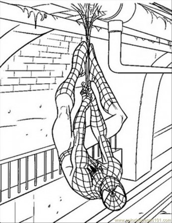Coloring Pages Spiderman%2bcoloring%2b(48) (Cartoons > Spiderman 