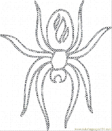 Black Coloring Page Spider Man Colouring