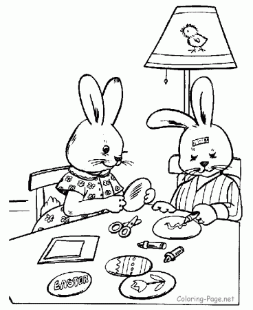Drew An Easter Coloring Page That Is Free For You To Print Just 