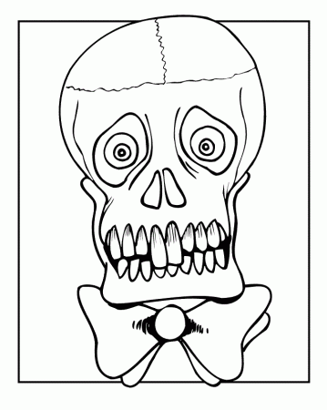 Coloring Pages: Skull Free Printable Coloring Pages
