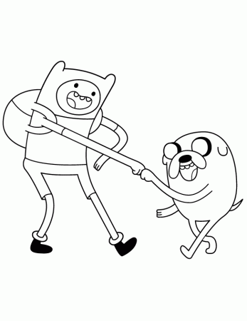 Free Printable Adventure Time Coloring Pages | HM Coloring Pages
