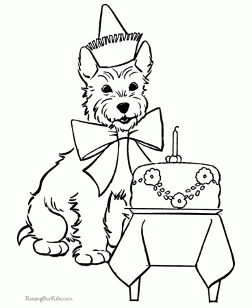 sofa coloring pages puppy dog