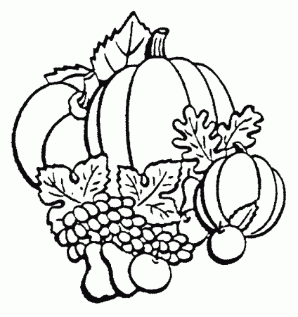 Printable Images Of Fruits To Color | Coloring Pages