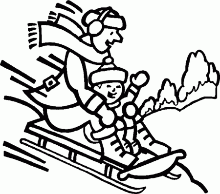 Download Coloring Pages Winter Fun Activities Or Print Coloring 
