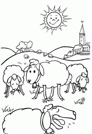 Farm Animals Coloring Pages Free Printable Download | Coloring 