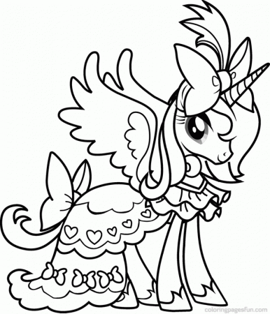 My Little Pony Coloring Page | Coloring Pages
