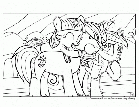My Little Pony Coloring Pages Twilight Sparkle Alicorn Free 204700 