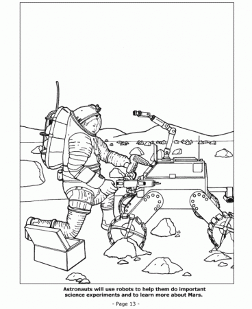 space station Colouring Pages (page 3)