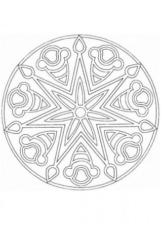 Mandala Coloring Pages mandala coloring pages to print – Kids 