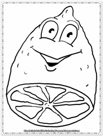 Orange Fruit Printable Coloring Pages 166156 Oranges Coloring Pages