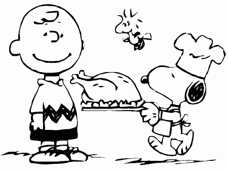 coloring-thanksgiving-turkey-snoopy-12408.Thanksgiving Coloring 