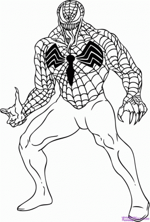 Funny Spider Man Coloring Page Hd Wallpapers | Laptopezine.