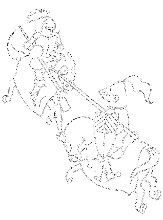 Coloring Page - Knights coloring pages 4