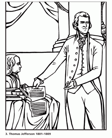 USA-Printables: President Thomas Jefferson - - US Presidents 