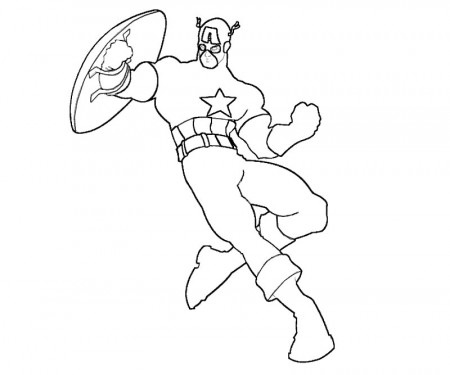 Download Captain America Coloring Pages For Kids Printable Or 
