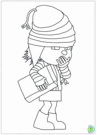 antonio dispicable me 2 Colouring Pages