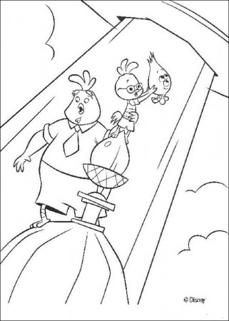 Chicken Little coloring pages | Disney coloring page