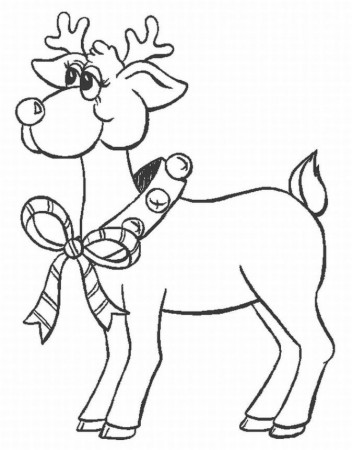 Reindeer coloring pages | coloring pages for kids, coloring pages 