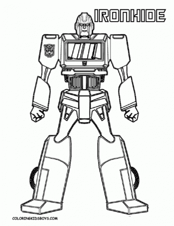 Optimus Prime Coloring Pages To Print