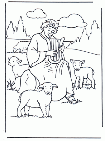 David the shepherd - Old Testament